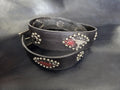 Snakeskin Inlay belt.