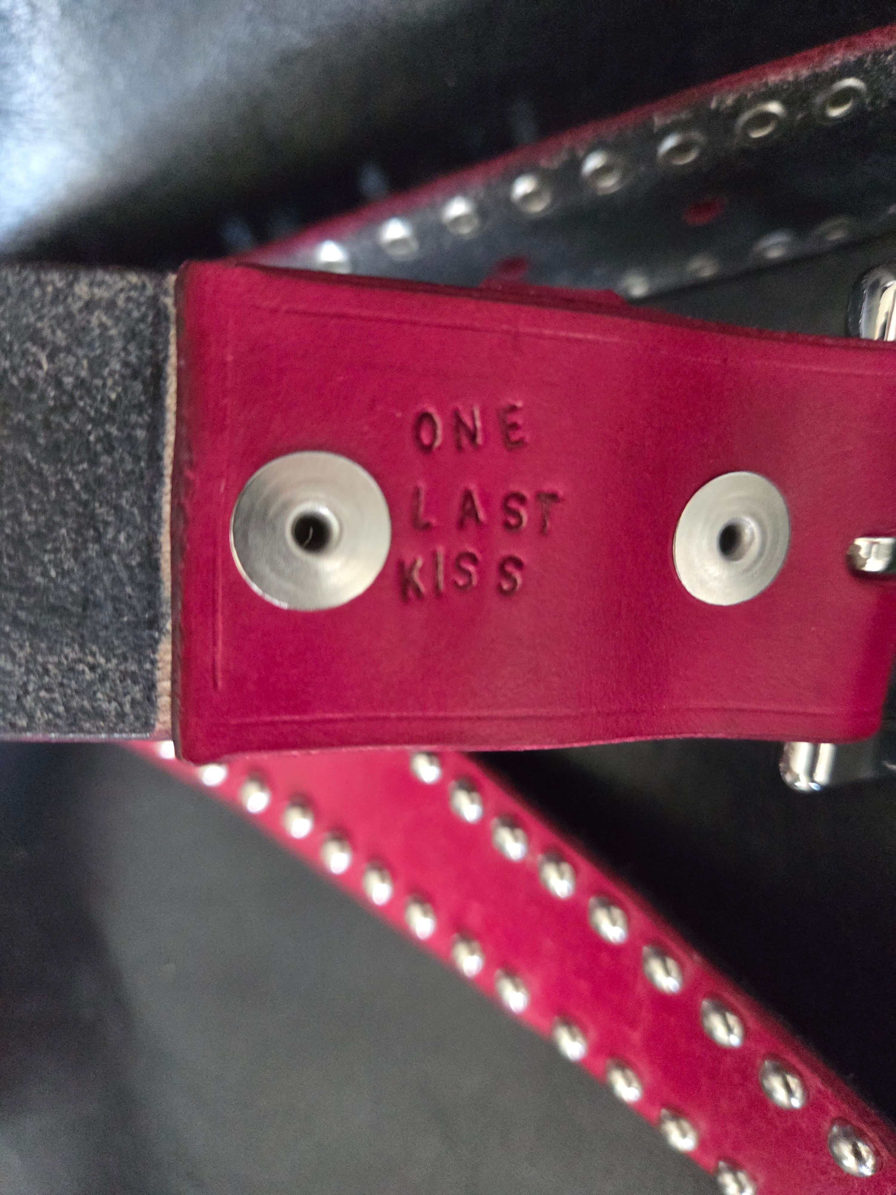 Red Rocker Belt