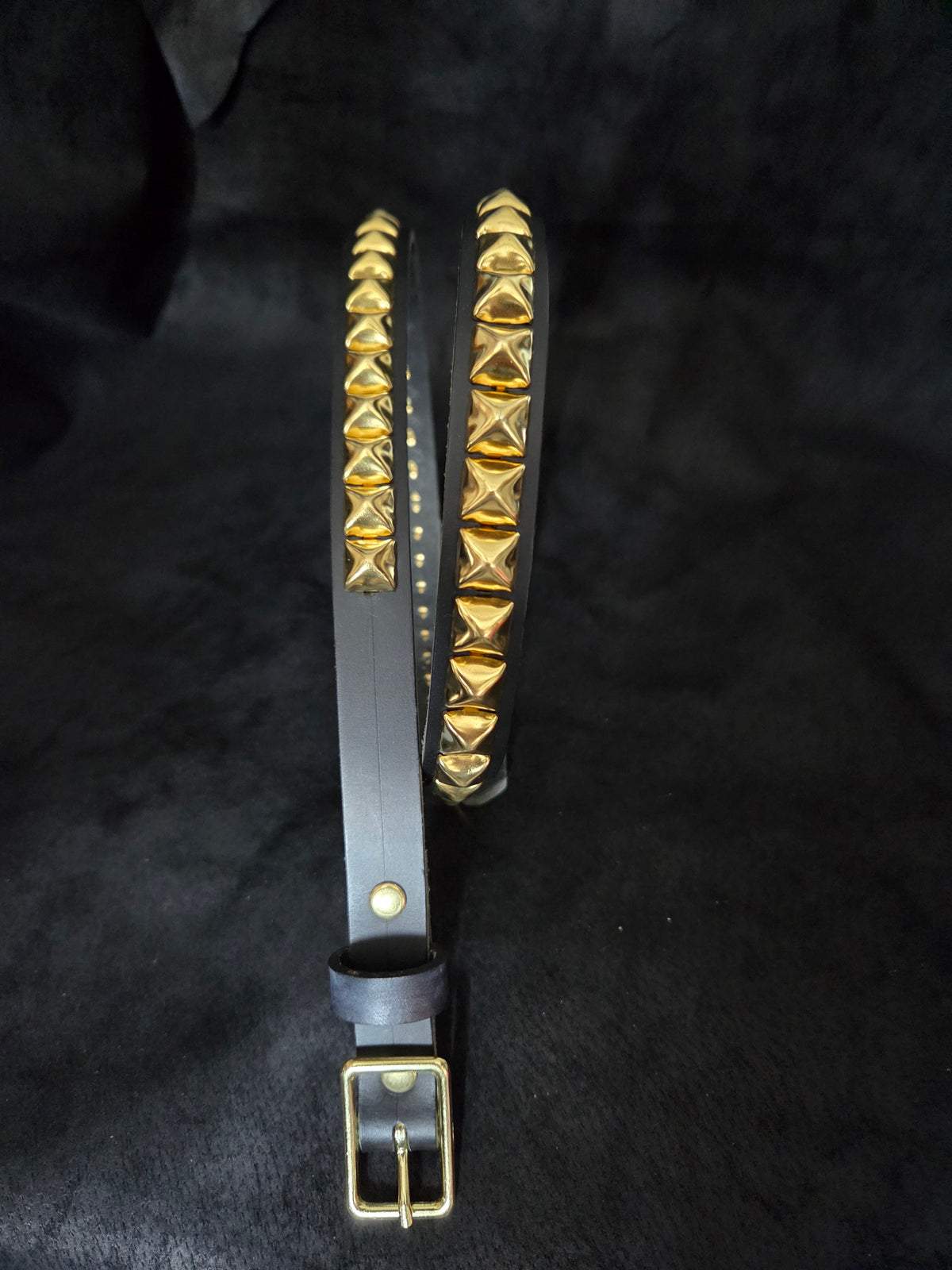 Skinny accent belt
