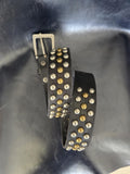 The "Angela" studded leather belt.