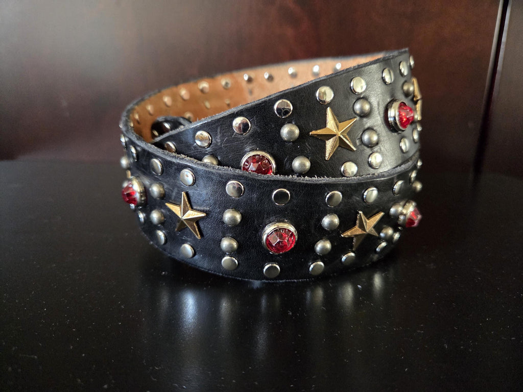 The "Manhattan" studded belt.