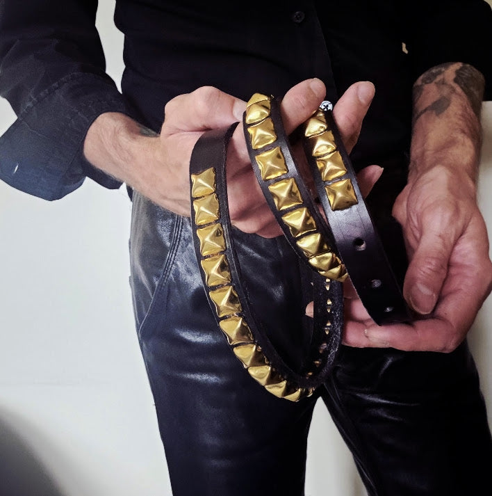 Skinny accent belt