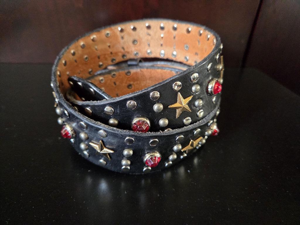 The "Manhattan" studded belt.